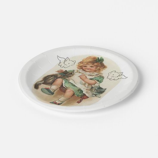 Papieren borden St. Patrick's Day Papieren Bordje (Gekanteld)