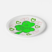 Papieren borden St. Patrick's Day Papieren Bordje (Gekanteld)