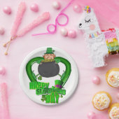 Papieren borden St. Patrick's Day Papieren Bordje (Feest)