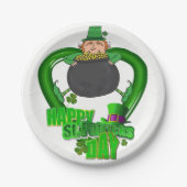 Papieren borden St. Patrick's Day Papieren Bordje (Voorkant)