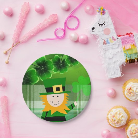 Papieren borden St. Patrick's Day Papieren Bordje (Feest)