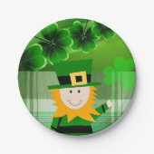 Papieren borden St. Patrick's Day Papieren Bordje (Voorkant)