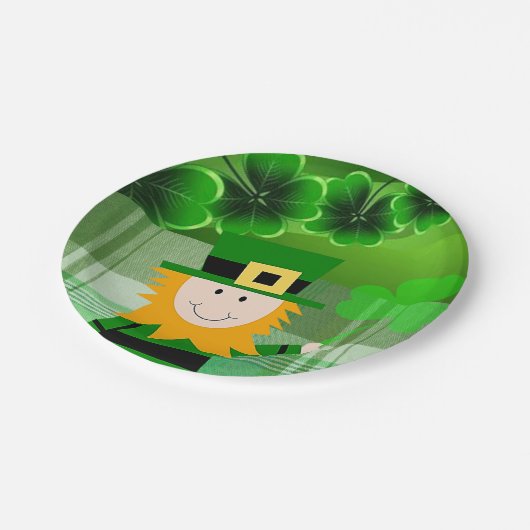 Papieren borden St. Patrick's Day Papieren Bordje (Gekanteld)