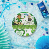 Papieren borden St. Patrick's Day Papieren Bordje (Feest)