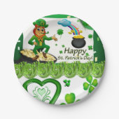 Papieren borden St. Patrick's Day Papieren Bordje (Voorkant)