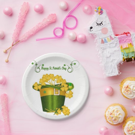Papieren borden St. Patrick's Day Papieren Bordje (Feest)