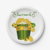 Papieren borden St. Patrick's Day Papieren Bordje (Voorkant)