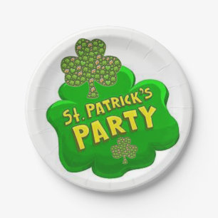 Papieren borden St. Patrick's Day Papieren Bordje
