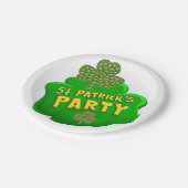 Papieren borden St. Patrick's Day Papieren Bordje (Gekanteld)