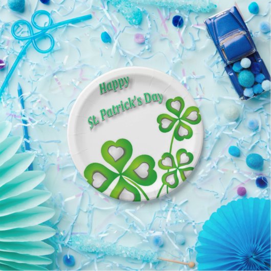Papieren borden St. Patrick's Day Papieren Bordje (Feest)