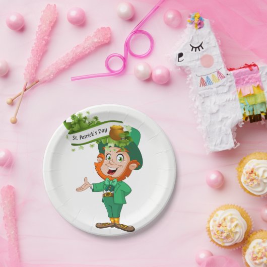 Papieren borden St. Patrick's Day Papieren Bordje (Feest)