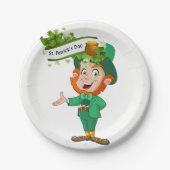 Papieren borden St. Patrick's Day Papieren Bordje (Voorkant)