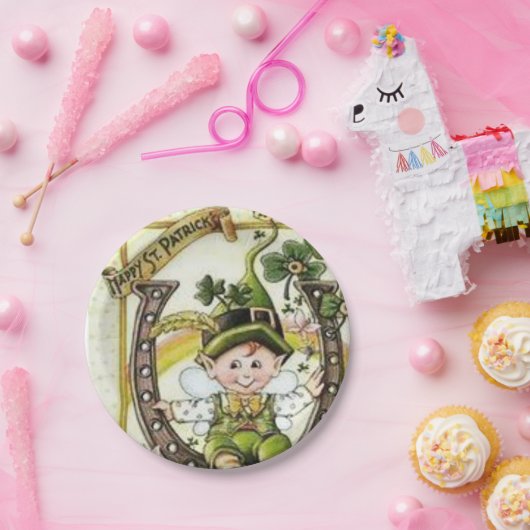Papieren borden St. Patrick's Day Papieren Bordje (Feest)