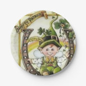 Papieren borden St. Patrick's Day Papieren Bordje (Voorkant)