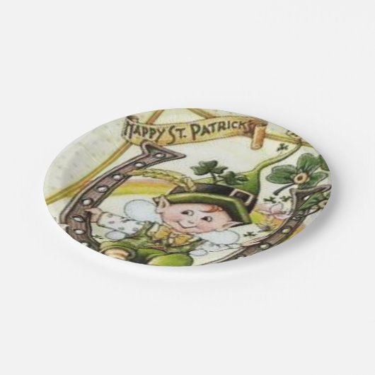 Papieren borden St. Patrick's Day Papieren Bordje (Gekanteld)