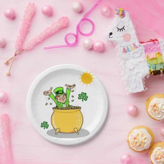 Papieren borden St. Patrick's Day Papieren Bordje (Feest)