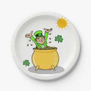 Papieren borden St. Patrick's Day Papieren Bordje