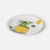 Papieren borden St. Patrick's Day Papieren Bordje (Gekanteld)