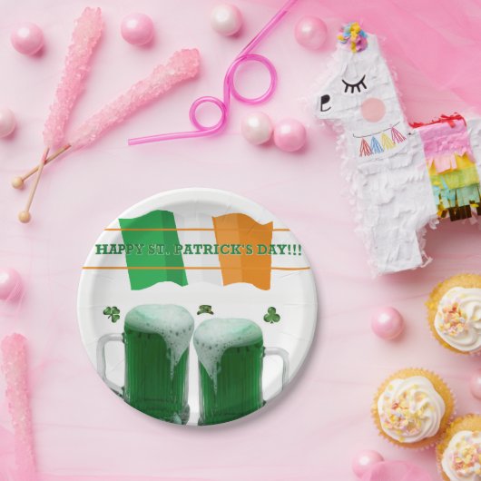 Papieren borden St. Patrick's Day Papieren Bordje (Feest)
