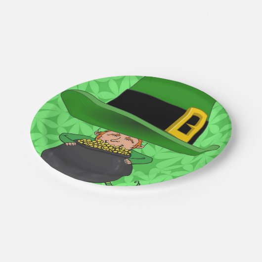Papieren borden St. Patrick's Day Papieren Bordje (Gekanteld)