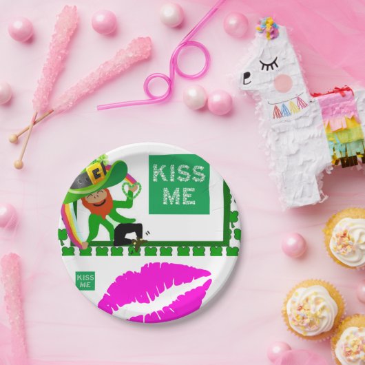 Papieren borden St. Patrick's Day Papieren Bordje (Feest)