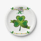 Papieren borden St. Patrick's Day Papieren Bordje (Voorkant)