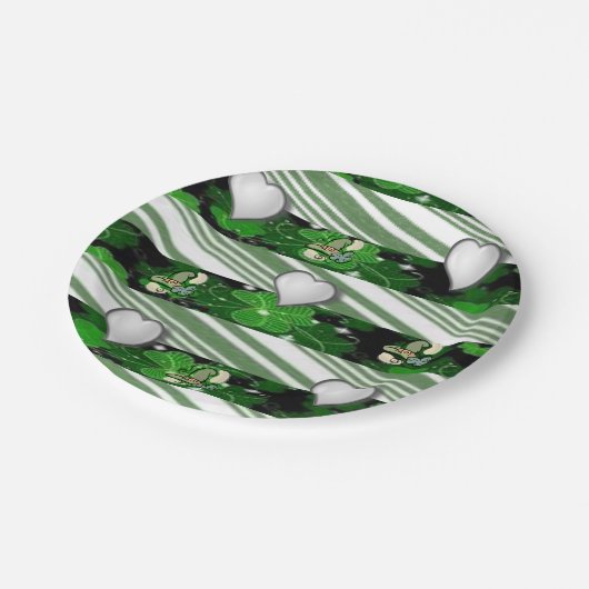 Papieren borden St. Patrick's Day Papieren Bordje (Gekanteld)