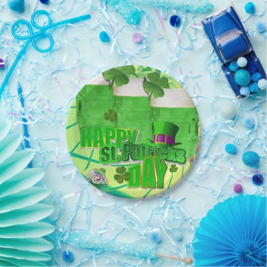Papieren borden St. Patrick's Day Papieren Bordje (Feest)