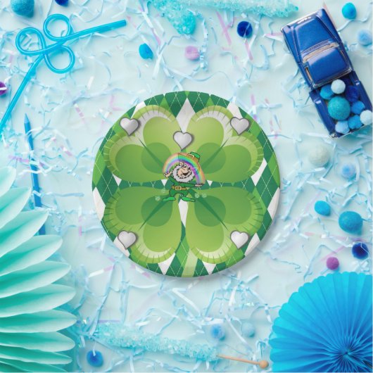 Papieren borden St. Patrick's Day Papieren Bordje (Feest)