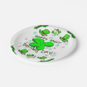 Papieren borden St. Patrick's Day Papieren Bordje (Gekanteld)