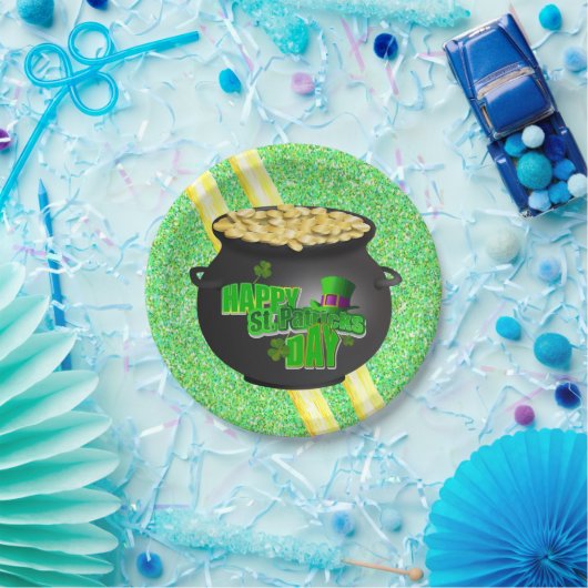 Papieren borden St. Patrick's Day Papieren Bordje (Feest)