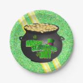 Papieren borden St. Patrick's Day Papieren Bordje (Voorkant)