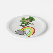 Papieren borden St. Patrick's Day Papieren Bordje (Gekanteld)