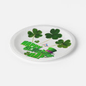 Papieren borden St. Patrick's Day Papieren Bordje (Gekanteld)