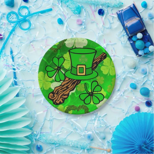 Papieren borden St. Patrick's Day Papieren Bordje (Feest)