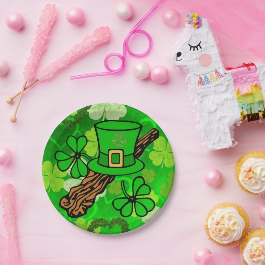 Papieren borden St. Patrick's Day Papieren Bordje (Feest)