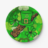 Papieren borden St. Patrick's Day Papieren Bordje (Voorkant)