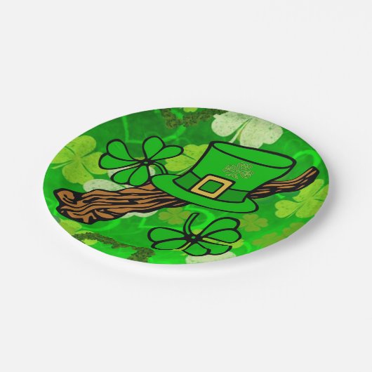 Papieren borden St. Patrick's Day Papieren Bordje (Gekanteld)