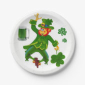 Papieren borden St. Patrick's Day Papieren Bordje (Voorkant)