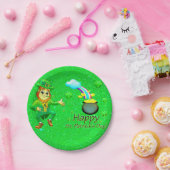 Papieren borden St. Patrick's Day Papieren Bordje (Feest)