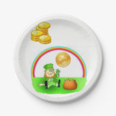 Papieren borden St. Patrick's Day Papieren Bordje (Voorkant)