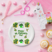 Papieren borden St. Patrick's Day Papieren Bordje (Feest)