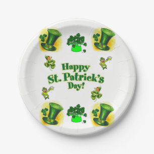 Papieren borden St. Patrick's Day Papieren Bordje
