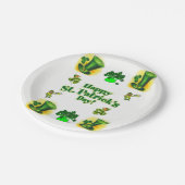 Papieren borden St. Patrick's Day Papieren Bordje (Gekanteld)