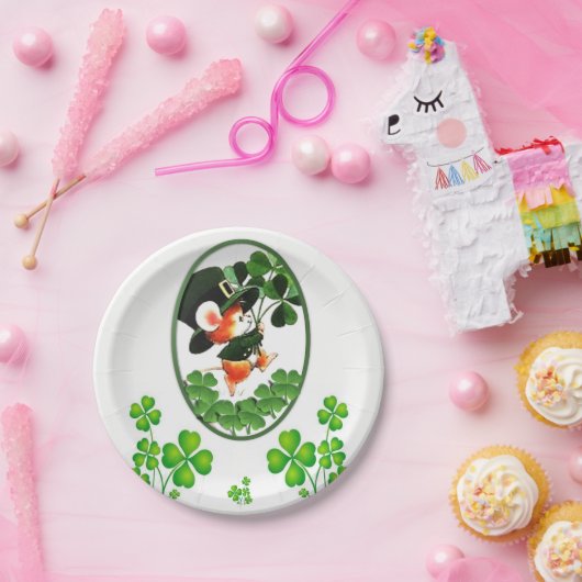 Papieren borden St. Patrick's Day Papieren Bordje (Feest)