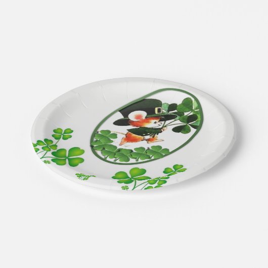 Papieren borden St. Patrick's Day Papieren Bordje (Gekanteld)