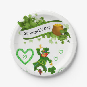 Papieren borden St. Patrick's Day Papieren Bordje