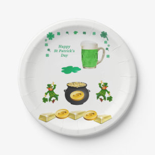 Papieren borden St. Patrick's Day Papieren Bordje