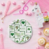 Papieren borden St. Patrick's Day Papieren Bordje (Feest)