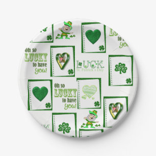 Papieren borden St. Patrick's Day Papieren Bordje